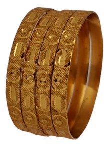 Gold Plated Bangles